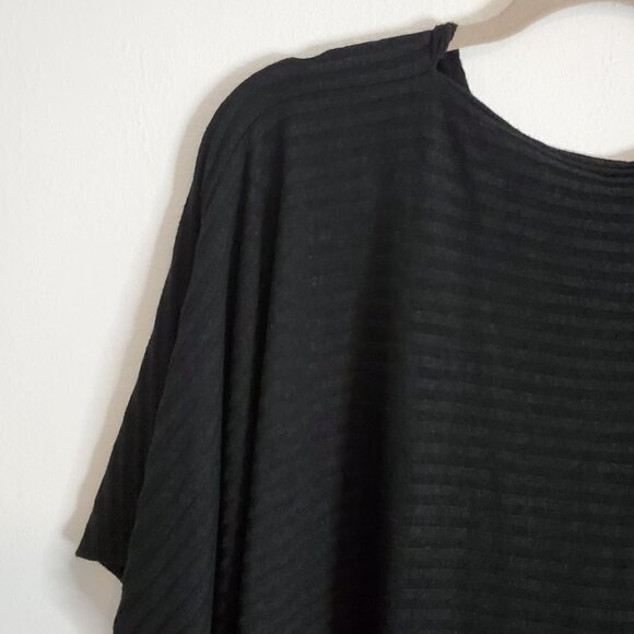 Ann Taylor Factory Black Knit Top Women Size L/XL - Picture 4 of 11